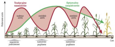 System nawożenia azotowego vs zapotrzebowanie rośliny